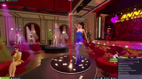 Snapshot of aurard chatting on February 25, 7:52 am AuRaRD online show from February 25, 7:52 am