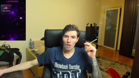 Snapshot of awesome_justin chatting on February 1, 12:16 pm Justin online show from February 1, 12:16 pm
