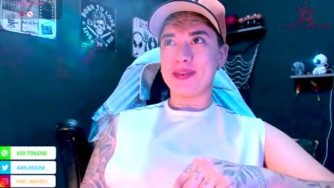 Axel Rouse online show from January 16, 7:40 pm