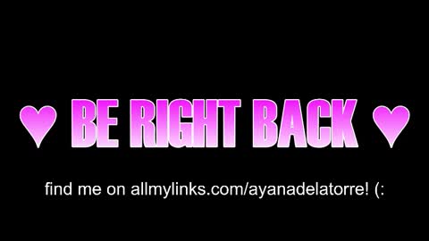 Ayana Delatorre online show from February 28, 5:47 pm