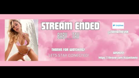 Baby Tavia online show from December 21, 7:16 pm