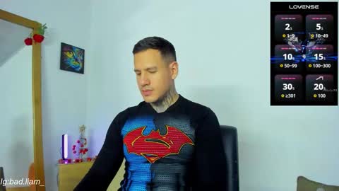 Snapshot of bad_liam chatting on December 21, 2:08 am Liam online show from December 21, 2:08 am