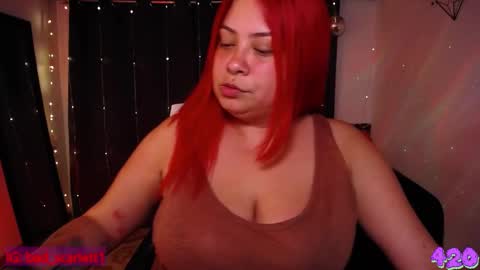 Scarlett online show from March 2, 11:09 pm