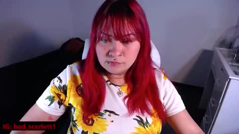 Scarlett online show from January 19, 1:09 am