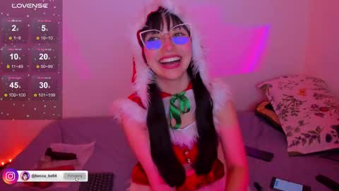 Snapshot of becca_be_ chatting on December 24, 2:21 am Becca is here online show from December 24, 2:21 am