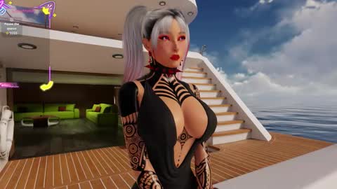 Snapshot of bellazomb chatting on October 13, 8:58 am bellazomb online show from October 13, 8:58 am