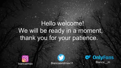 bianca and maxwell online show from January 7, 11:45 pm