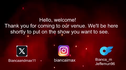 bianca and maxwell online show from September 14, 12:59 pm