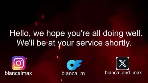 bianca and maxwell online show from October 27, 2:10 pm