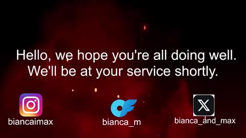 bianca and maxwell online show from October 29, 1:24 pm