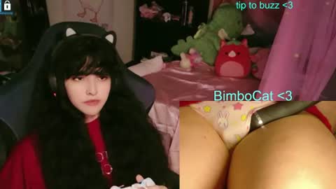 Snapshot of bimbocat chatting on June 12, 1:26 am BimboCat online show from June 12, 1:26 am