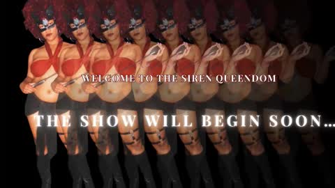 Queen Siren online show from October 16, 10:05 am