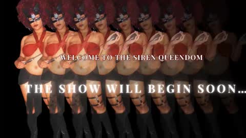 Queen Siren online show from October 17, 10:18 am