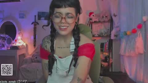   Im Nym  Justa nymph on twitter and IG online show from September 26, 1:31 am