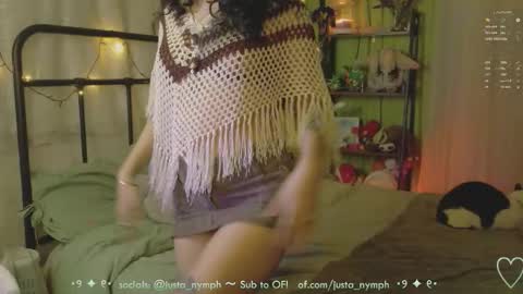   Im Nym  Justa nymph on twitter and IG online show from February 20, 2:30 am