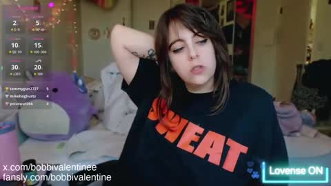 Snapshot of bobbivalentine chatting on December 4, 11:13 pm Bobbi Valentine online show from December 4, 11:13 pm