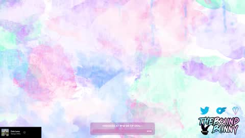 TheBoundBunny online show from March 2, 1:19 am