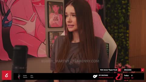 Snapshot of bunny_marthy chatting on January 10, 2:45 pm Maddie Next stream online show from January 10, 2:45 pm