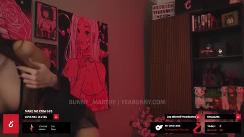Snapshot of bunny_marthy chatting on February 4, 1:59 pm Maddie Next stream online show from February 4, 1:59 pm