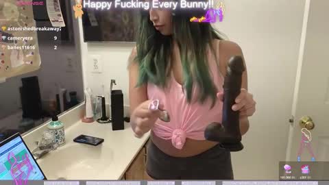 Snapshot of bunnycheekz chatting on December 5, 11:07 pm Tokki bunny online show from December 5, 11:07 pm