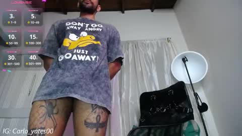 carlo yates  thx for help me to reach 100 thumps up online show from January 23, 5:24 am