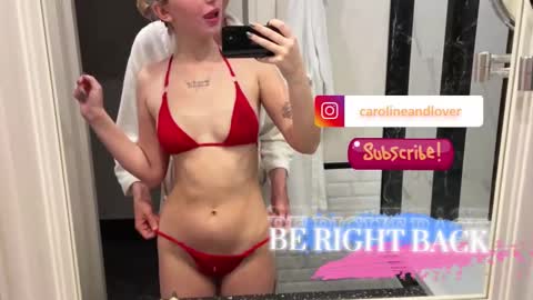 Snapshot of carolineandlover chatting on September 16, 5:58 pm Caroline and Lover online show from September 16, 5:58 pm