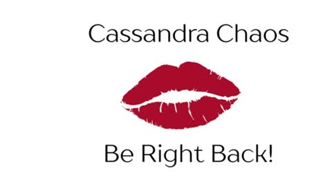 Snapshot of cassandrachaos chatting on July 12, 12:23 am Cassandra Chaos online show from July 12, 12:23 am