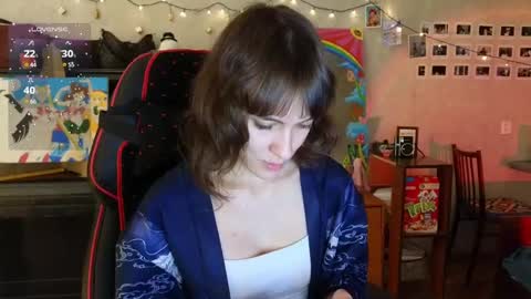 Snapshot of cassiecurl chatting on January 24, 8:00 pm Cassie I really want Lovense Camera - check my wishlist online show from January 24, 8:00 pm