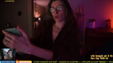 Snapshot of chanalephaz chatting on December 13, 11:39 pm Rebecca online show from December 13, 11:39 pm