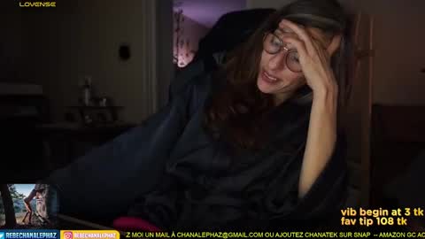 Snapshot of chanalephaz chatting on December 23, 10:01 pm Rebecca online show from December 23, 10:01 pm