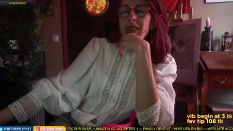 Rebecca online show from March 13, 1:18 pm