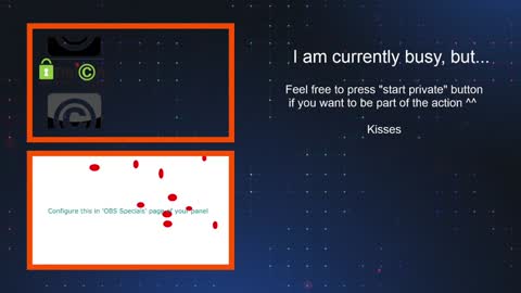 amelia online show from January 18, 7:15 pm