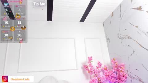 Snapshot of cloedurant chatting on September 24, 7:39 pm cloedurant online show from September 24, 7:39 pm