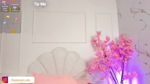 Snapshot of cloedurant chatting on October 2, 7:54 pm cloedurant online show from October 2, 7:54 pm