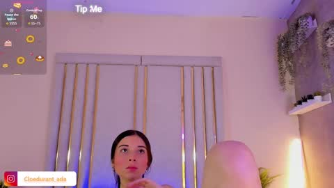 Snapshot of cloedurant chatting on October 5, 7:45 pm cloedurant online show from October 5, 7:45 pm