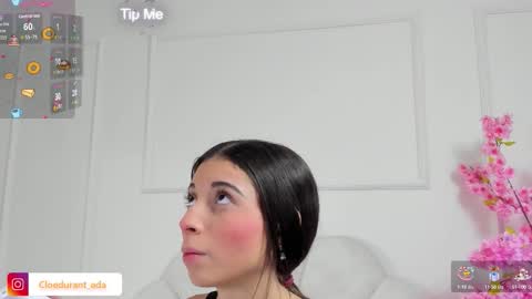 Snapshot of cloedurant chatting on October 7, 7:44 pm cloedurant online show from October 7, 7:44 pm