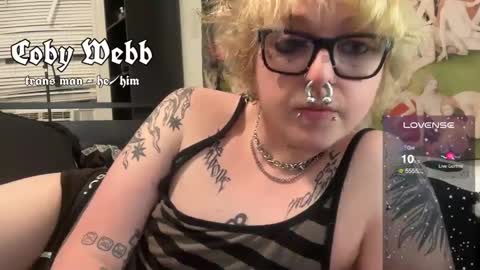 Snapshot of cobywebb chatting on September 11, 12:22 am Coby Webb online show from September 11, 12:22 am