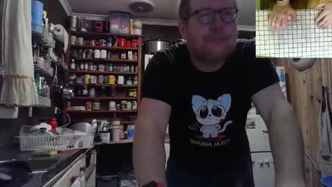 Cookie - I do cooking streams occasionally. Next stream  online show from January 16, 1:48 pm