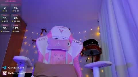 Snapshot of crimson_baby chatting on January 13, 9:52 am crimson baby online show from January 13, 9:52 am