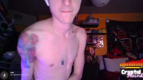 Snapshot of cryptidtwink chatting on March 3, 7:03 am CryptidTwink online show from March 3, 7:03 am