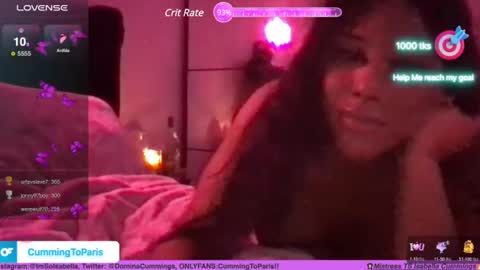 Snapshot of cummingtoparis chatting on December 7, 12:35 pm Cumming To Mistress Isabella Cummings online show from December 7, 12:35 pm