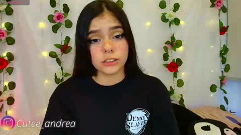 Snapshot of cutee_andrea chatting on September 21, 3:52 am Andrea 3 online show from September 21, 3:52 am