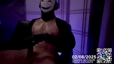 Snapshot of cyberfck chatting on February 9, 5:19 am cyberfck online show from February 9, 5:19 am