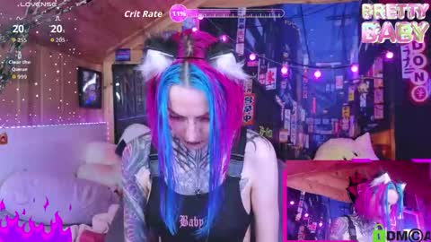 Snapshot of cybernekko chatting on November 23, 5:07 am Neko online show from November 23, 5:07 am