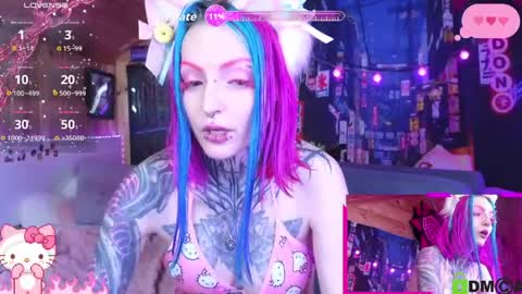 Snapshot of cybernekko chatting on May 23, 5:34 am Neko online show from May 23, 5:34 am