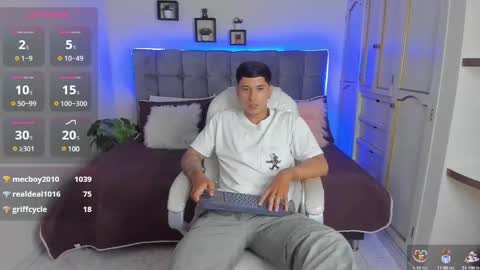 Snapshot of damian23_ chatting on February 8, 12:39 pm DAMIAN online show from February 8, 12:39 pm