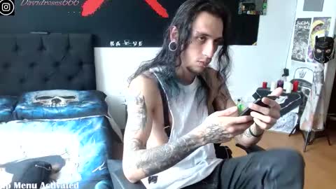 Snapshot of davidroses420 chatting on October 9, 8:29 pm online show from October 9, 8:29 pm