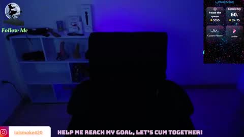 Snapshot of destroyall420 chatting on January 25, 2:47 am Lola Bdsm and fries online show from January 25, 2:47 am