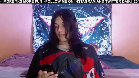 daiki sx online show from April 15, 6:59 pm