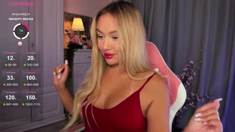 Snapshot of dreamaise chatting on October 9, 1:42 pm Mary pvt open use pink and blue app lovense online show from October 9, 1:42 pm